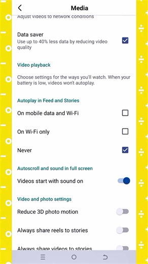 How to stop Faceb00k from consuming too much of your data #techtips #viralreelsシ #facebooktips | Oga Sunny