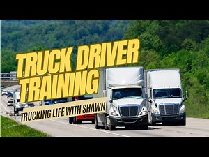 How to drive an automatic semi down a mountain☆☆otr training
