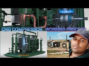 "CNG Compressor Working Explain: How natural gas compression works | compressor ki jankari"