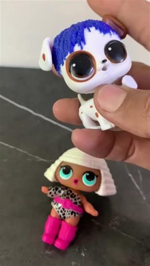 L.O.L. Surprise! O.M.G. Downtown B.B. Fashion Doll And Pet Figure.