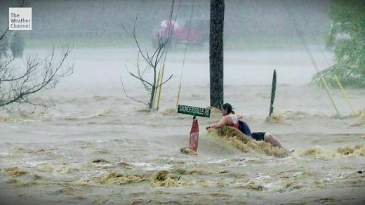 42K views · 332 reactions | Two teens are hanging on for dear life as flood waters rush around them. See what happens TONIGHT at 8/7c. on a new episode of Storm Stories: The Next Chapter. | The Weather Channel | Facebook
