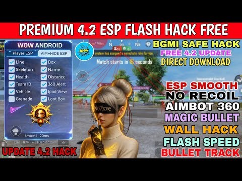 BGMI HACK 4.2 | BGMI 4.2 MOD APK | BGMI ESP HACK | BGMI NEW HACK TODAY | HOW TO HACK BGMI HACK