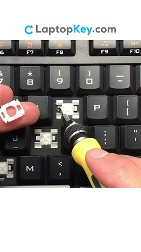 Logitech Wired Illuminated Keyboard K740 Como colocar tecla a tu portátil Y UY95 820 001268