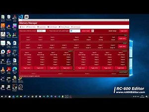RC-600 Editor Sync to looper #rc505mk2 #rc600 #rc-editor