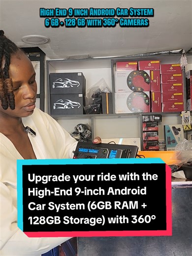 Upgrade your ride with the High-End 9-inch Android Car System (6GB RAM 128GB Storage) with 360° Cameras available at Crystal Car Audio. This system gives you: ✔️ Ultra-smooth performance (6GB RAM) ✔️ Massive storage for apps & media (128GB) ✔️ Large HD touchscreen display ✔️ 360° camera for full surround view ✔️ Bluetooth calls, music & navigation Drive smarter. See everything. Experience luxury inside your car. 📍 Crystal Car Audio – Roasters, Garden Estate Road (Opposite MCK Ruaraka Church) 📞