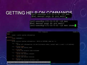 Unix Tutorial Part 15,man,uname Command With Different Options