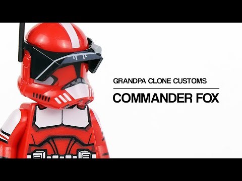 Grandpa Clone Customs Commander Fox Review | LEGO Star Wars
