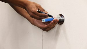 For a quick and stylish solution to cover up roughed-in water supply installation, check out Keeney's PEX Cover Tube & Flange - see how it works in our video. https://hubs.la/H0wgFSq0 | Oatey | Facebook