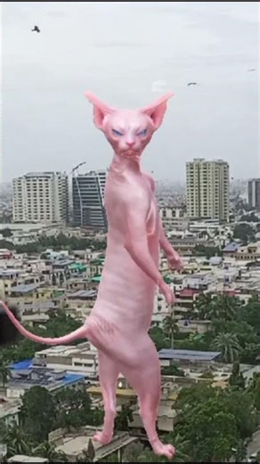 🌍 Sphynx Dancing Cat on Earth | Funny Alien Cat Dance 2025 😹💫😎🤠