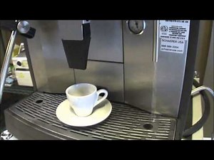 Schaerer Ambiente Espresso Machine Demonstration Video