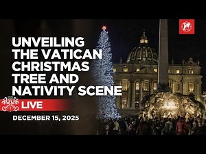 LIVE | Nativity Scene and Christmas Tree Lighting at the Vatican | Christmas 2025