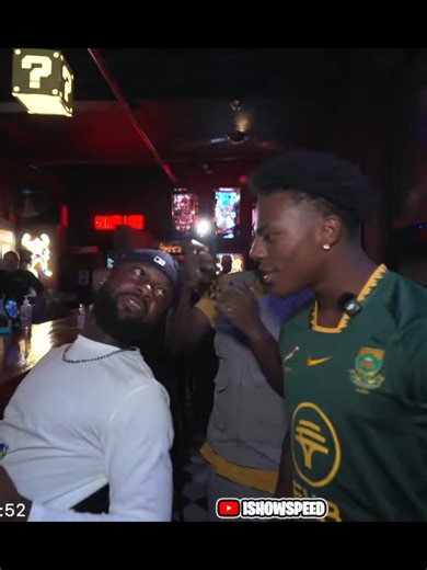 ishowspeed embarrassed a guy who was tryna play video games in the club with him instead of rizzin up girls 😭😭😭 in Cape Town 🇿🇦 #capetown #ishowspeed #rizzler #nerd#LIVEIncentiveProgram