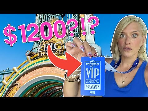 We Spent $1200(!!) On A VIP Tour At Epic Universe | Theme Park Bucket List | Universal Orlando