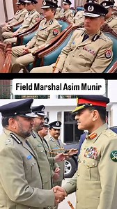 Field Marshal Syed Asim Munir visited the National Police Academy, Islamabad, where he interacted with officers of the Police Service of Pakistan. The Federal Minister for Interior, along with the Minister of State for Interior were also present during the visit. Upon arrival, the Field Marshal was warmly received by the Commandant National Police Academy and was presented with a guard of honour by a smartly turned-out police contingent. The Field Marshal laid a wreath at the Police Martyrs’ Mon