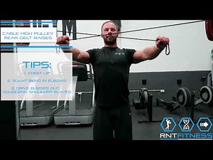 How to Maximise Your Cable High Pulley Rear Delt Raises