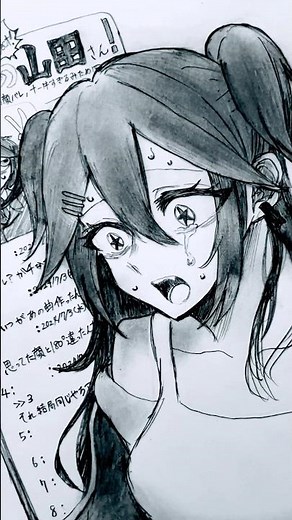 【山田PERFECT】#アナログ絵 #初音ミク #重音テト
