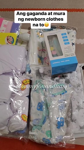 368K views · 6.8K reactions | Baby clothes haul for my bff | MommyJon and Liam | Facebook