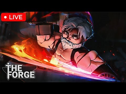 🔴 The Forge Roblox Live GRINDING BEST CLASS WEAPON, RACE ARMOR & XP (New Update) #roblox #live