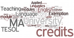 Exemptions and credits to DELTA holders on related MA level courses