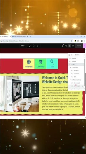 Elementor Atomic Tabs #wordpress #elementor