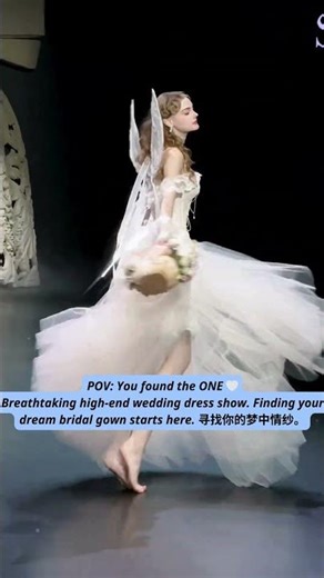 An Angel Wedding Dress Every Bride Dreams #WeddingInspo #WeddingDress #shorts