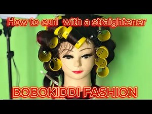 Curl Your Hair Like a Pro with a Straightener | Easy & Flawless Curls Tutorial"