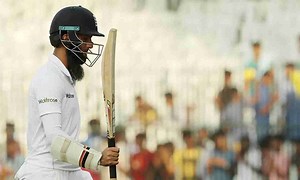England all-rounder Moeen Ali's century