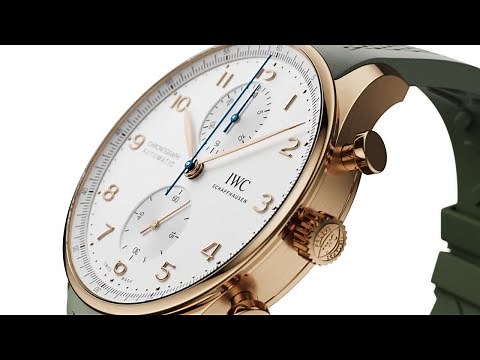 IWC Explained: The Portugieser Chronograph Watch