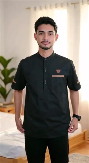 Baju Koko Kurta Model Muslim Pria Katun Nyaman