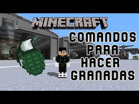Comandos para huevos explosivos (Granadas) para minecraft 1.16.2+