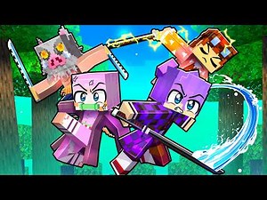 Becoming a DEMON SLAYER in Minecraft!