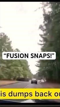 Ford Fusion Driver SNAPS In Insane Police Chase!