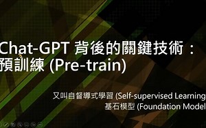 ChatGPT 原理剖析 (2-3) — 预训练 (Pre-train)（李宏毅）