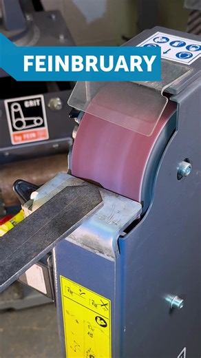 Compact and Powerful: FEIN GRIT GKS 75 Belt Grinder