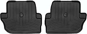 Weathertech FloorLiner HP Custom Fit Floor Mats for Jeep Wrangler 2-Door - 2nd Row (4413133IM), Black