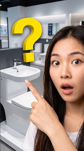 The Genius Invention for SMALL BATHROOMS! 🚽