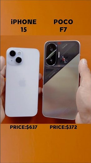 iPhone 15 vs POCO F7 - The Ultimate Flagship Showdown!