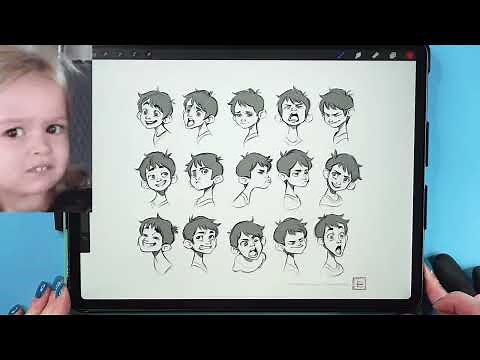 BEGINNERS GUIDE to Drawing Cartoon Expressions - Part 2