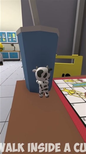 You can walk inside a cup?