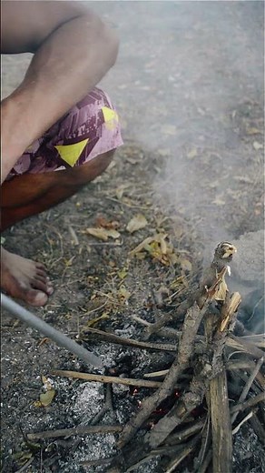 Survival Skills How To Blow Fire Properly #camping #survival #outdoors #bushcraft
