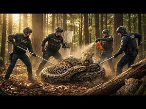 LEOPARD TAKES DOWN PYTHON in Epic Battle
