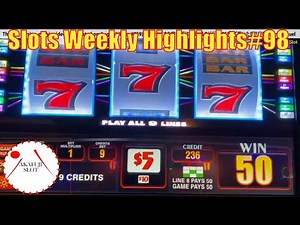 Slots Weekly Highlights#98 for You who are busy★Unreleased Video is Interesting! Fun! 赤富士スロット カジノで勝負