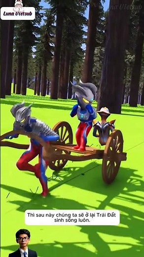 [ULTRAMAN] Zero and his family escape monsters to Earth #funny #shorts #ultraman