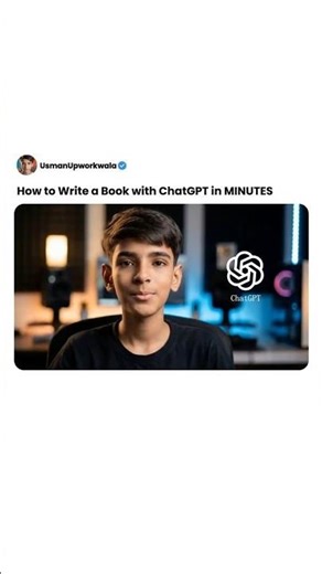 Write a Book in MINUTES 🤯 #shorts #usmanupworkwala