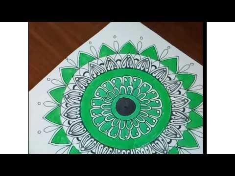 #1 Easy Mandala Drawing Tutorial for Beginners - Step-by-Step