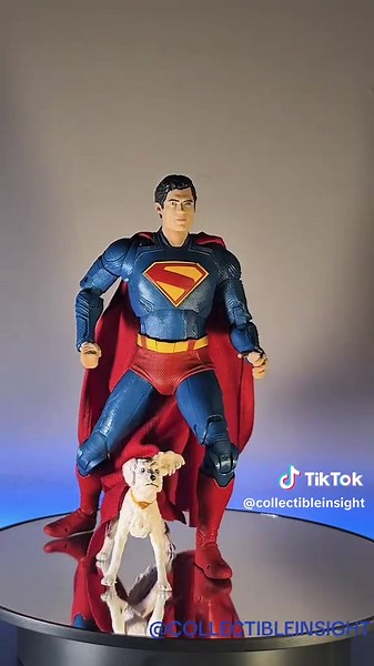 GET READY FOR THE NEW SUPERMAN MOVIE WITH MY DELUXE THEATRICAL EDITION SUPERMAN & KRYPTO! 🐶🔥 #superman #superman2025 #krypton #supermanmovie2025 #supermanlegacy #july11th #figureunboxing #mcfarlanetoys #deluxetheateicaleditionsuperman