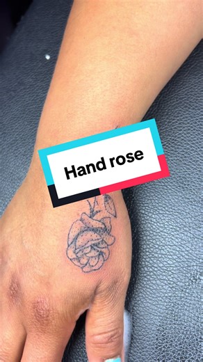 Rose Hand Tattoo Ideas for Floral Lovers