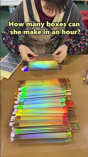 How Rigid Box Is Made | Full Factory Manufacturing ProcessWhat's Your Focus? #packagingdesign