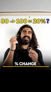 374K views · 10K reactions | Have You Ever Wondered Why You This Happens When Working With Percentages? #percentages #percentagechange #myedspace | Neil Does Maths | Facebook