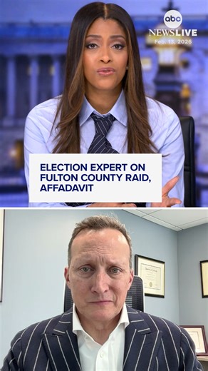 Election expert David Becker breaks down the recently unsealed affidavit behind the FBI raid on an election office in Fulton County, Georgia. | ABC News Live
